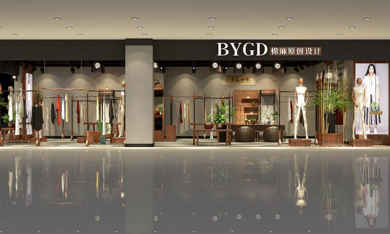 商場店效果圖展示